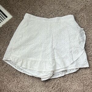 Hollister crochet skort